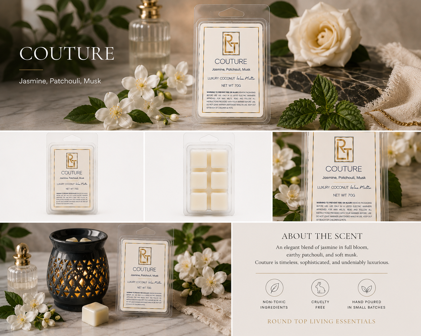 Couture Luxury Coconut Wax Melts