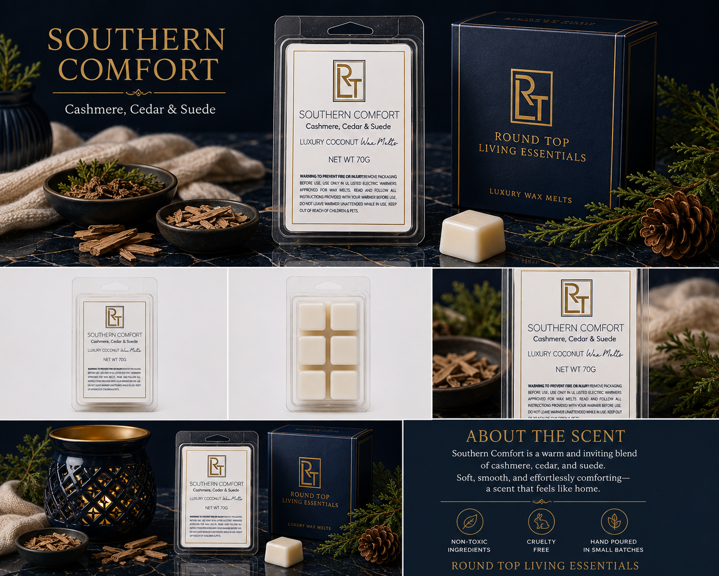 Southern Comfort Luxury Coconut Wax Melts