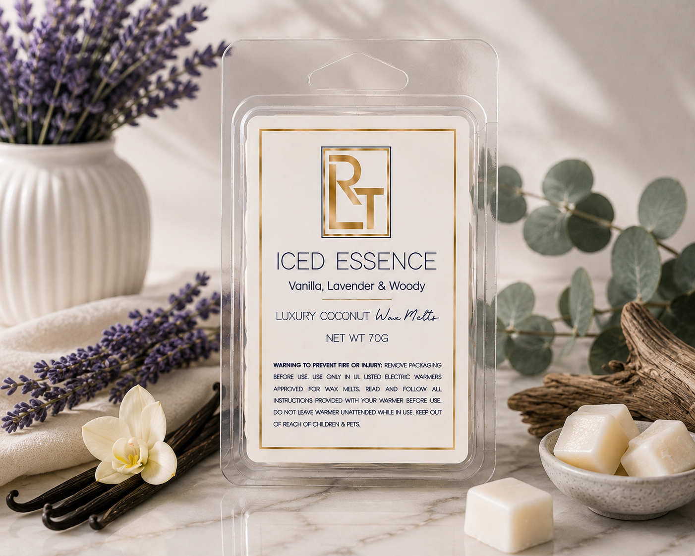 Iced Essence Luxury Coconut Wax Melts