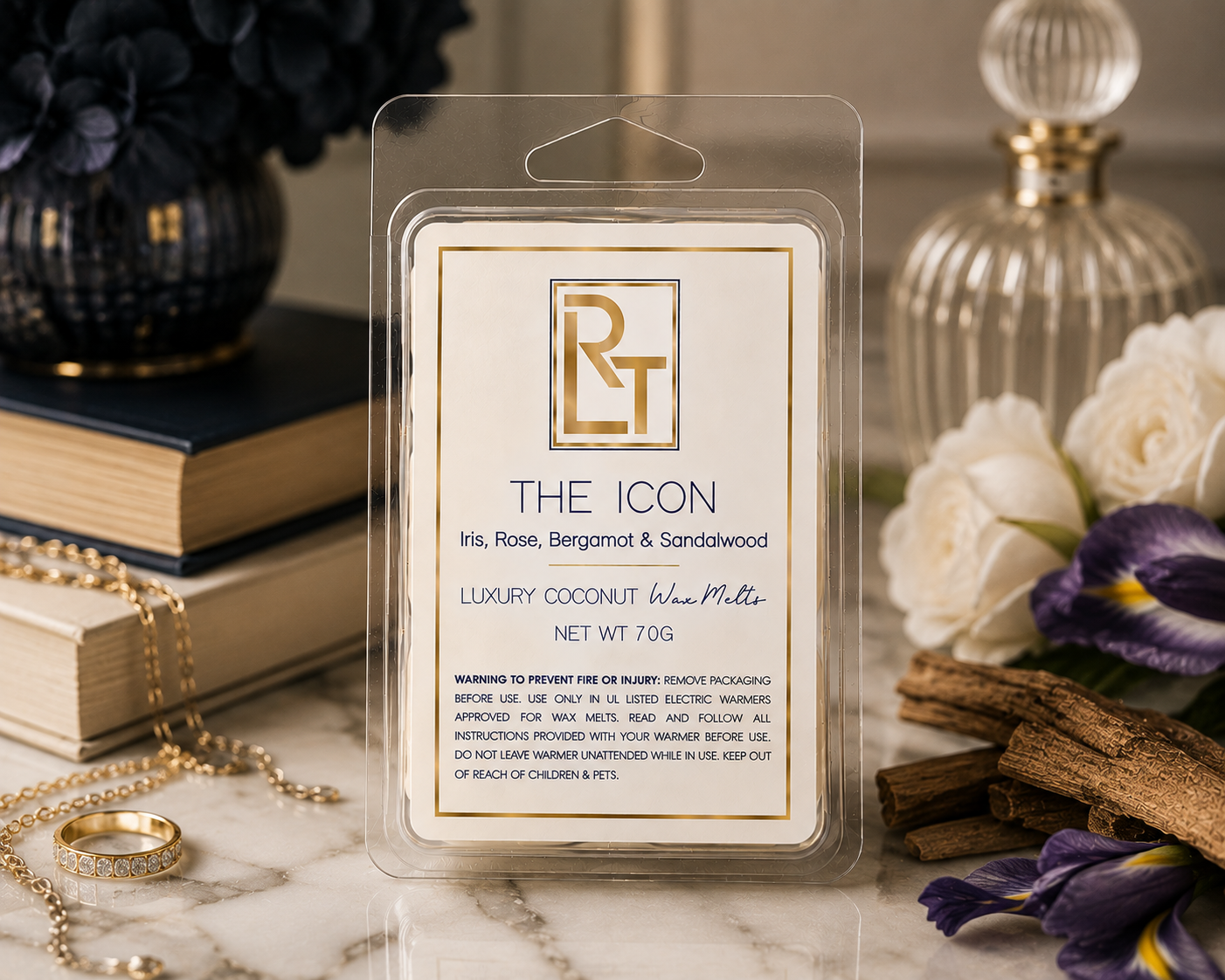 The Icon Luxury Coconut Wax Melts