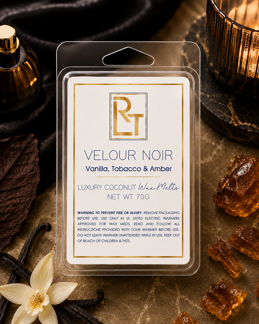 Velour Noir Luxury Coconut Wax Melts