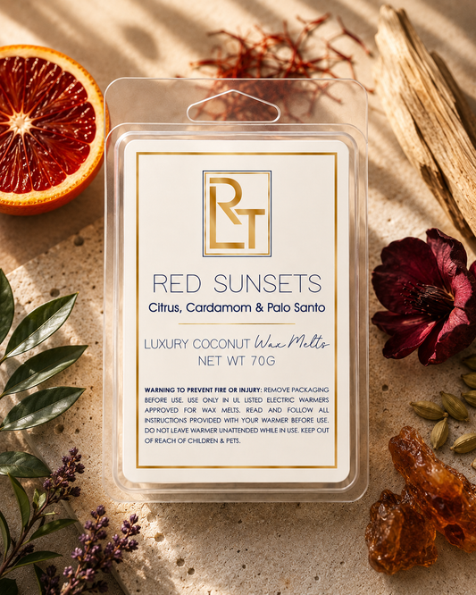 Red Sunsets Luxury Coconut Wax Melts